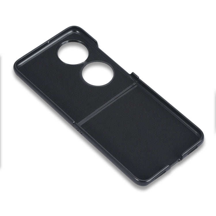For Huawei P50 Pocket Crocodile Texture Folding Phone Case(Red) - Huawei Cases by buy2fix | Online Shopping UK | buy2fix