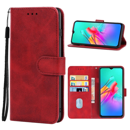 Leather Phone Case For Infinix Smart 5 / Hot 10 Lite X657(Red) - Infinix Cases by buy2fix | Online Shopping UK | buy2fix