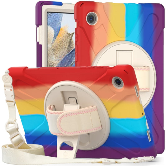 For Samsung Galaxy Tab A8 10.5 2021 Silicone + PC Tablet Case(Colorful Red) - Other Galaxy Tab PC by buy2fix | Online Shopping UK | buy2fix