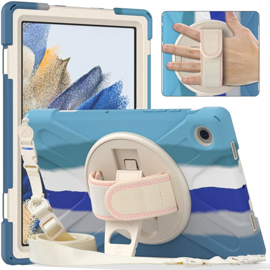 For Samsung Galaxy Tab A8 10.5 2021 Silicone + PC Tablet Case(Colorful Blue) - Other Galaxy Tab PC by buy2fix | Online Shopping UK | buy2fix