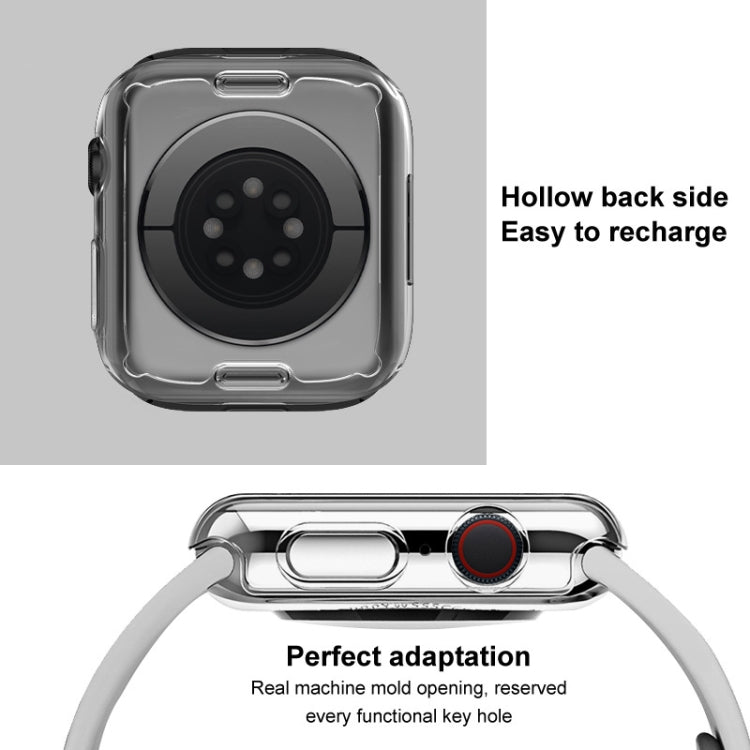 imak UX-3 Series TPU Protective Case For Apple Watch Series 8 / 7 41mm - Watch Cases by imak | Online Shopping UK | buy2fix