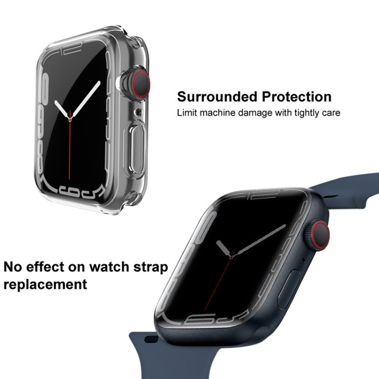 imak UX-3 Series TPU Protective Case For Apple Watch Series 8 / 7 41mm - Watch Cases by imak | Online Shopping UK | buy2fix