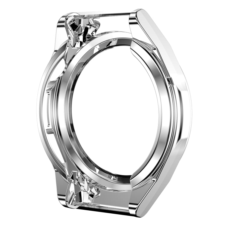 For Huawei Watch GT Runner Full Coverage TPU Electroplating Protective Case Cover(Silver) by buy2fix