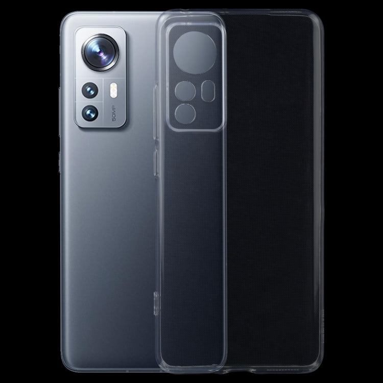 For Xiaomi 12 0.75mm Ultra-thin Transparent TPU Phone Case by buy2fix