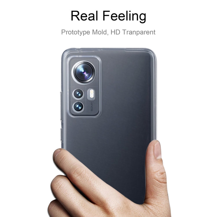 For Xiaomi 12 0.75mm Ultra-thin Transparent TPU Phone Case by buy2fix