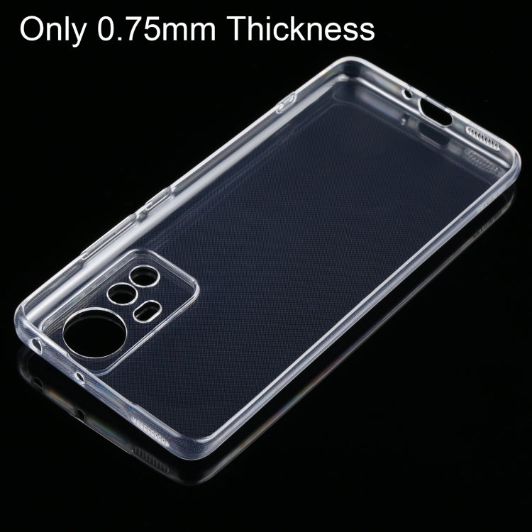 For Xiaomi 12 0.75mm Ultra-thin Transparent TPU Phone Case by buy2fix
