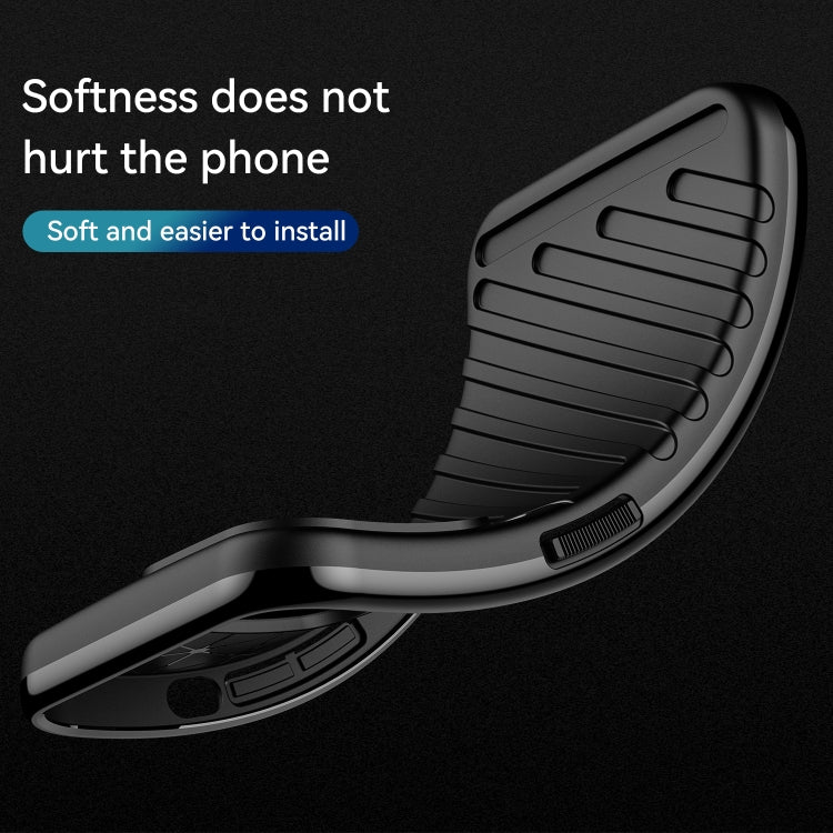 For Motorola One Vision Plus Thunderbolt Shockproof TPU Protective Soft Phone Case(Black) - Motorola Cases by buy2fix | Online Shopping UK | buy2fix
