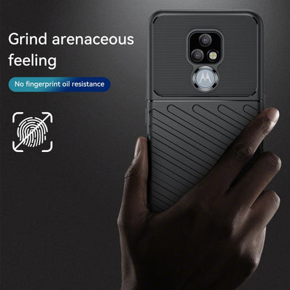For Lenovo K12 Thunderbolt Shockproof TPU Protective Soft Phone Case(Black) - Lenovo by buy2fix | Online Shopping UK | buy2fix