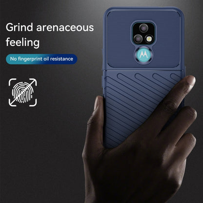 For Lenovo K12 Thunderbolt Shockproof TPU Protective Soft Phone Case(Blue) - Lenovo by buy2fix | Online Shopping UK | buy2fix