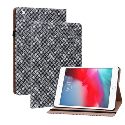 Color Weave Smart Leather Tablet Case For iPad mini 5 / 4 / 3 / 2 / 1(Black) - iPad mini (2019) / mini 5 Cases by buy2fix | Online Shopping UK | buy2fix
