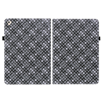 Color Weave Smart Leather Tablet Case For iPad Pro 9.7 2018 / 2017(Black) - iPad 9.7 (2018) & (2017) Cases by buy2fix | Online Shopping UK | buy2fix