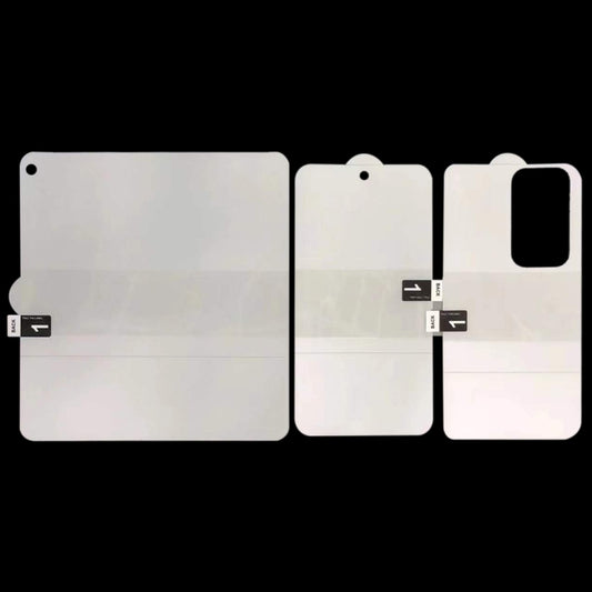 Full Screen Protector Explosion-proof Hydrogel Film For OPPO Find N (Big Screen + Front Rear Film) - OPPO Tempered Glass by buy2fix | Online Shopping UK | buy2fix