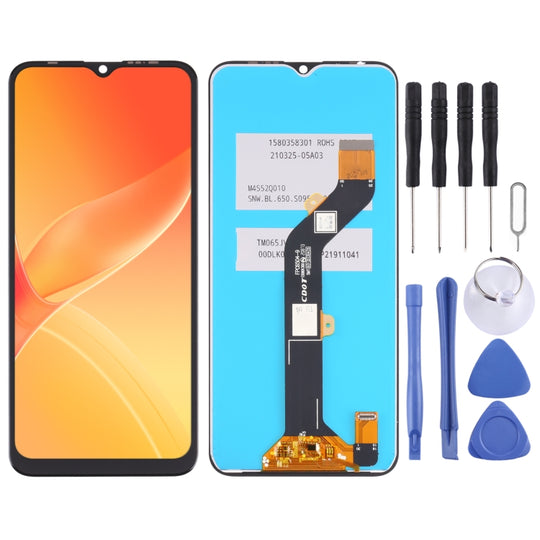 LCD-Bildschirm und Digitizer-Vollmontage für Itel P37