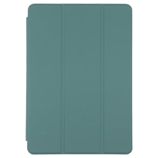For Xiaomi Mi Pad 5 Pen Slot Transparent Back Cover Leather Tablet Case(Green) by buy2fix