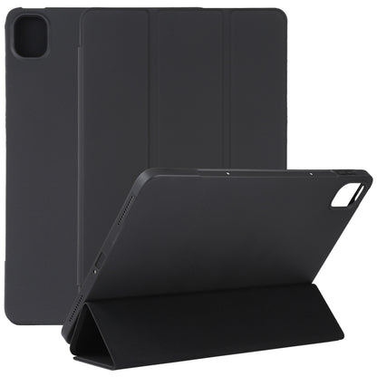 For Xiaomi Mi Pad 5 TPU Three-fold Leather Tablet Case(Black) by buy2fix
