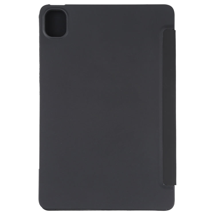 For Xiaomi Mi Pad 5 TPU Three-fold Leather Tablet Case(Black) by buy2fix