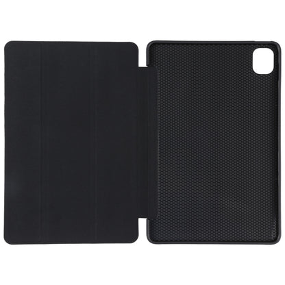 For Xiaomi Mi Pad 5 TPU Three-fold Leather Tablet Case(Black) by buy2fix