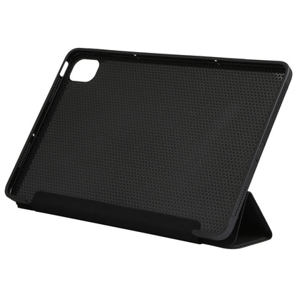 For Xiaomi Mi Pad 5 TPU Three-fold Leather Tablet Case(Black) by buy2fix