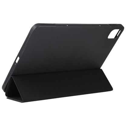 For Xiaomi Mi Pad 5 TPU Three-fold Leather Tablet Case(Black) by buy2fix