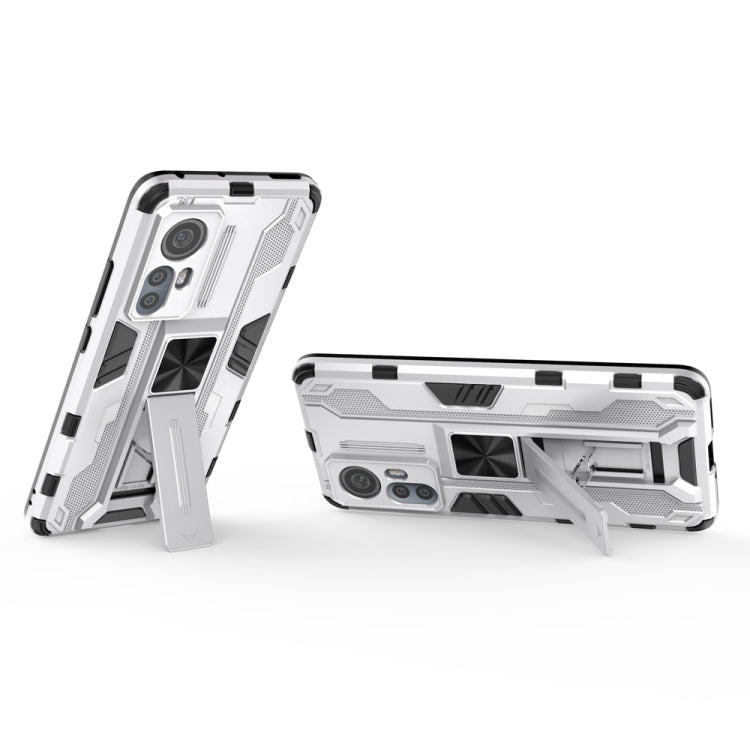 For Xiaomi 12S/12/12X Supersonic PC + TPU Shock-proof Phone Case(Silver) by buy2fix