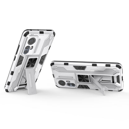 For Xiaomi 12S/12/12X Supersonic PC + TPU Shock-proof Phone Case(Silver) by buy2fix