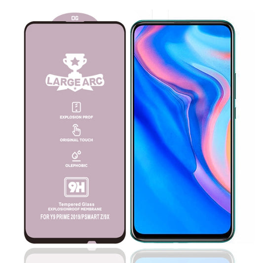 For Huawei Y9 Prime (2019) 9H HD High Alumina Full Screen Tempered Glass Film - Huawei Tempered Glass by buy2fix | Online Shopping UK | buy2fix