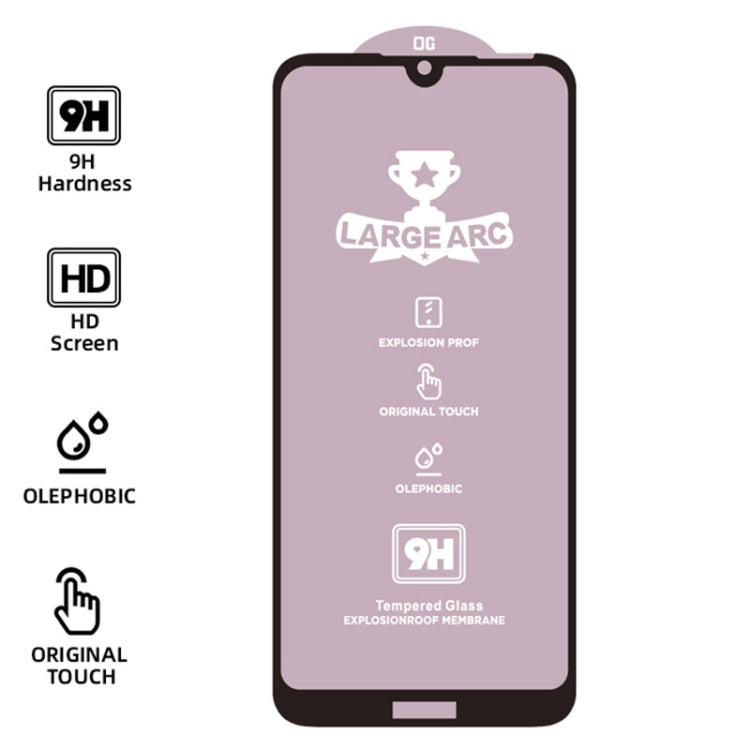 For Huawei Y9 Prime (2019) 9H HD High Alumina Full Screen Tempered Glass Film - Huawei Tempered Glass by buy2fix | Online Shopping UK | buy2fix