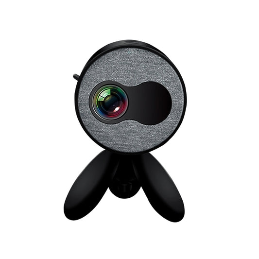 YG220 Same Screen Version Children Projector Mini LED Portable Home Speaker Projector, Plug Type:AU Plug(Black) - Mini Projector by buy2fix | Online Shopping UK | buy2fix