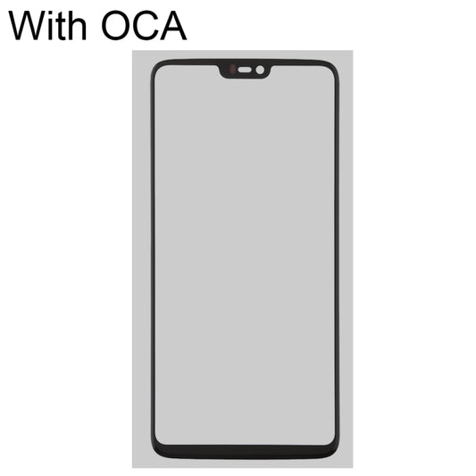 For OnePlus 6 Front Screen Outer Glass Lens with OCA Optically Clear Adhesive - LCD Related Parts by buy2fix | Online Shopping UK | buy2fix