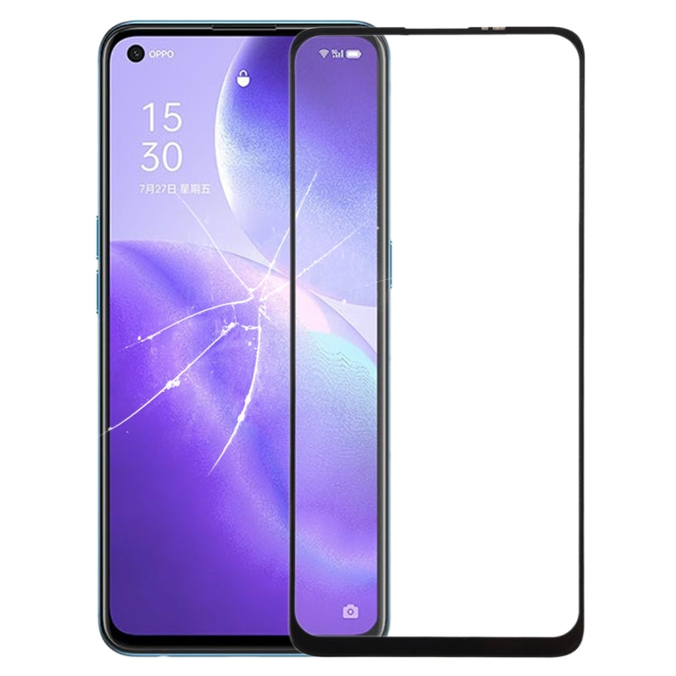 For OPPO Reno5 Front Screen Outer Glass Lens with OCA Optically Clear Adhesive - Outer Glass Lens by buy2fix | Online Shopping UK | buy2fix