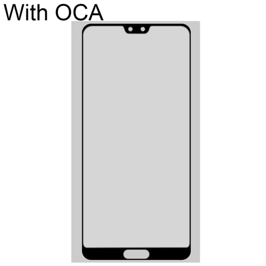 For Huawei P20 Front Screen Outer Glass Lens with OCA Optically Clear Adhesive - Outer Glass Lens by buy2fix | Online Shopping UK | buy2fix