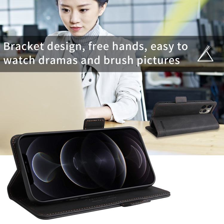 For Asus ROG Phone 5 Magnetic Clasp Leather Phone Case(Black) by buy2fix