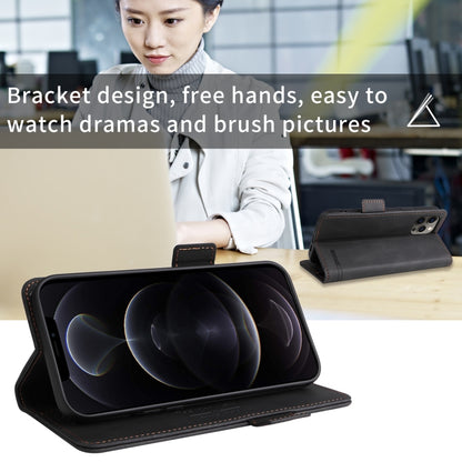 For Asus ROG Phone 5 Magnetic Clasp Leather Phone Case(Black) by buy2fix