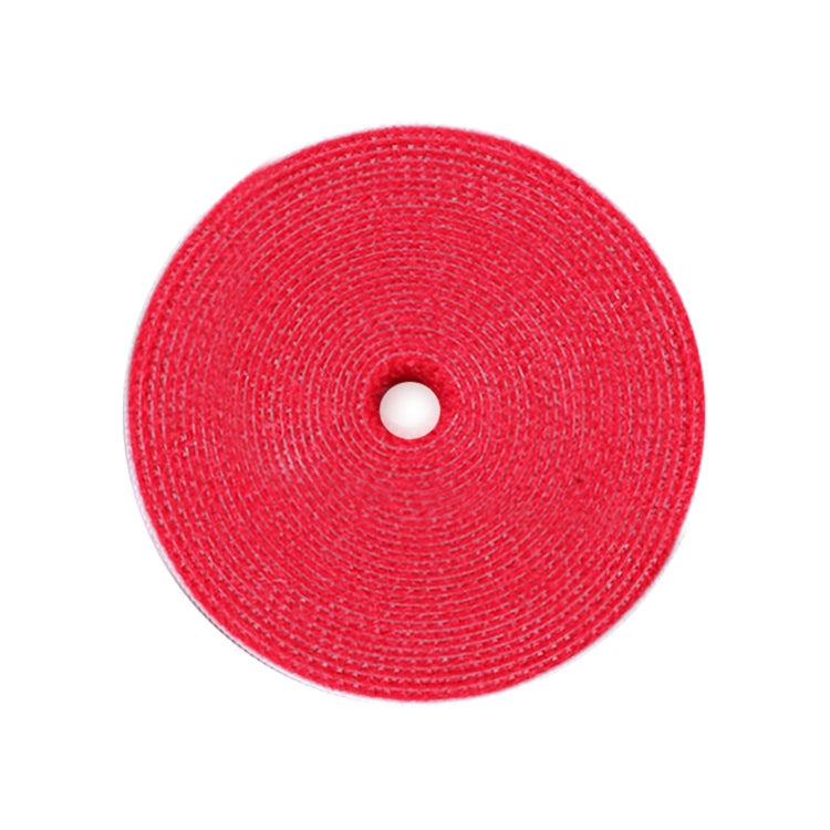 DUX DUICS Stoyobe Circle Hook and Loop Cable Ties, Length: 3m(Red) by DUX DUCIS