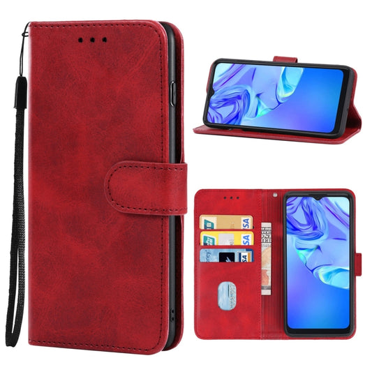 Leather Phone Case For TCL 305 / 30 SE / 306 & Sharp Aquos V6 / V6 Plus(Red) - TCL by buy2fix | Online Shopping UK | buy2fix