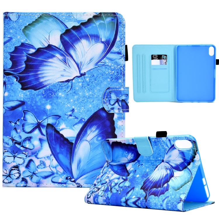 For iPad mini 2024 / mini 6 Sewing Pen Slot Leather Tablet Case(Butterflies) - iPad mini 6 Cases by buy2fix | Online Shopping UK | buy2fix