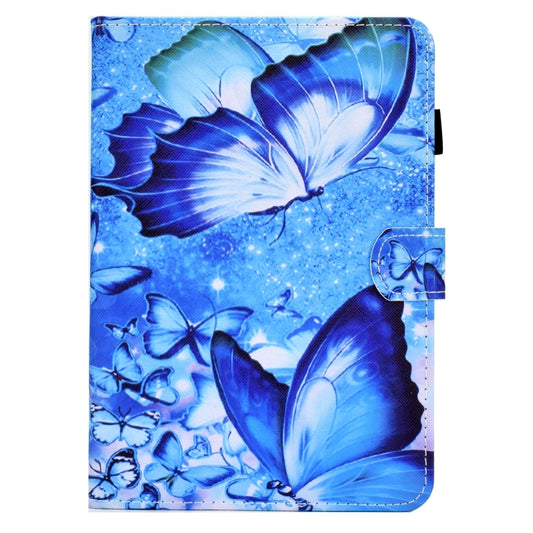 For iPad mini 2024 / mini 6 Sewing Pen Slot Leather Tablet Case(Butterflies) - iPad mini 6 Cases by buy2fix | Online Shopping UK | buy2fix