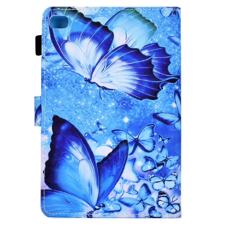 Sewing Pen Slot Leather Tablet Case For iPad mini 2019 / 4 / 3 / 2 / 1(Butterflies) - iPad mini (2019) / mini 5 Cases by buy2fix | Online Shopping UK | buy2fix