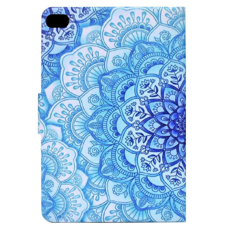 Electric Pressed TPU Leather Tablet Case For iPad mini 5 / 4 / 3 / 2 / 1(Green Flower) - iPad mini (2019) / mini 5 Cases by buy2fix | Online Shopping UK | buy2fix