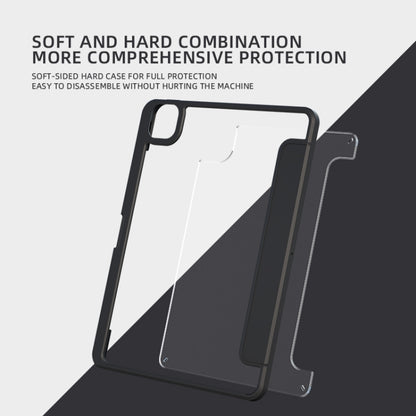 Magnetic Split Leather Smart Tablet Case For iPad 9.7 2017 / 2018(Black) - iPad 9.7 (2018) & (2017) Cases by buy2fix | Online Shopping UK | buy2fix