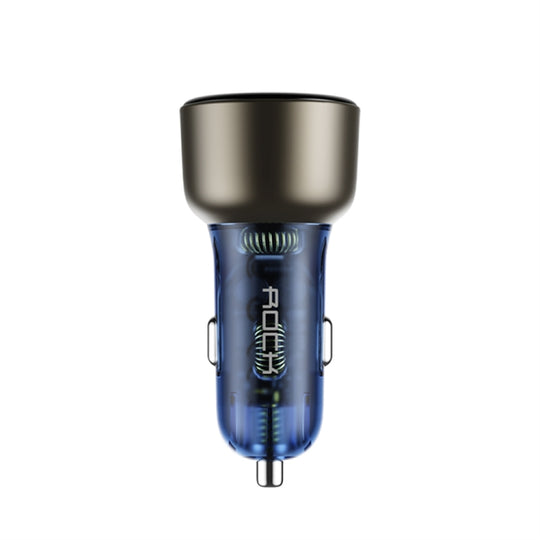 Chargeur de voiture ROCK H16 PD 72W Type-C / USB-C + USB double ports