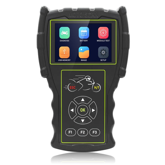 JDiag M100 PRO Intelligent Motorcycle Electronic Fuel Injection System Diagnostic Instrument, Fully Equipped Version(Black) - Electrical Instruments by buy2fix | Online Shopping UK | buy2fix