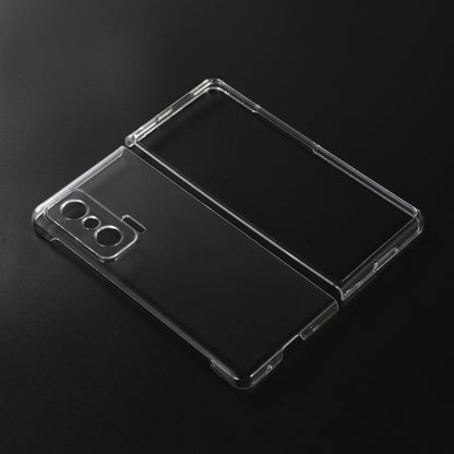 For Honor Magic V Fold Transparent PC Phone Case(Transparent) by buy2fix