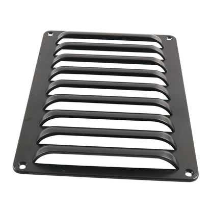 A6786 214x149mm RV / Bus Grille Vent Panel with Screws(Black) - Air Conditioning System by buy2fix | Online Shopping UK | buy2fix
