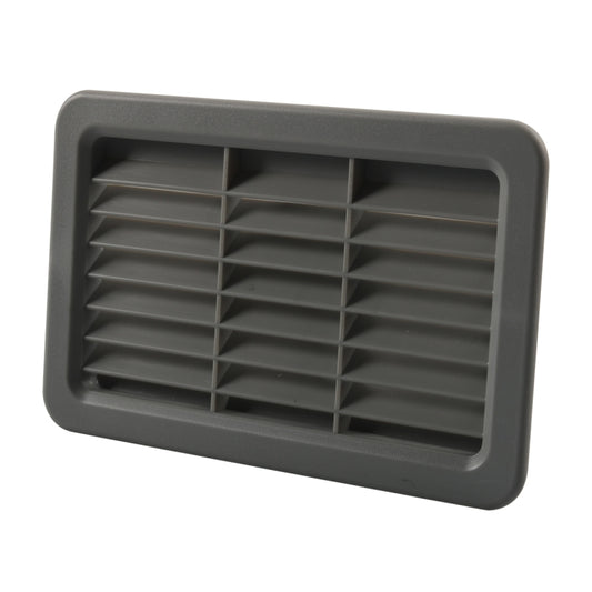 A6787 193x122mm Snap-on RV / Bus Oblique Louver Outlet Panel(Grey) - Air Conditioning System by buy2fix | Online Shopping UK | buy2fix