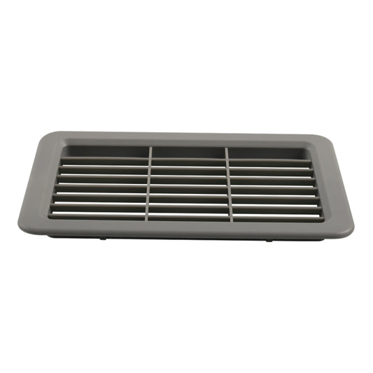 A6787 193x122mm Snap-on RV / Bus Oblique Louver Outlet Panel(Grey) - Air Conditioning System by buy2fix | Online Shopping UK | buy2fix