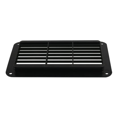 A6789 193x122mm RV / Bus Oblique Louver Outlet Panel with Screws(Black) - Air Conditioning System by buy2fix | Online Shopping UK | buy2fix