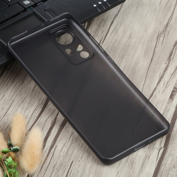 For Xiaomi 12 PP Shockproof Phone Case(Transparent Black) by buy2fix