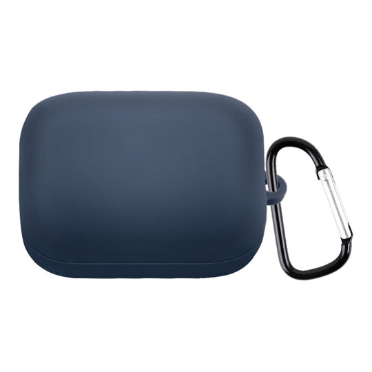 For OnePlus Buds Pro Silicone Earphone Protective Case with Hook(Midnight Blue)