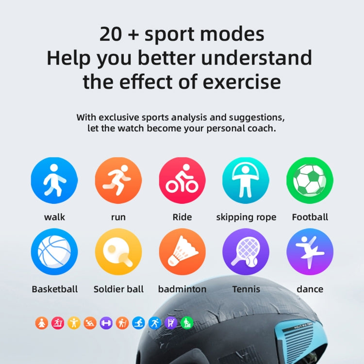 MT12 1.28 inch TFT Screen Smart Watch, Support Bluetooth Call & 8G Memory(Silver) by buy2fix